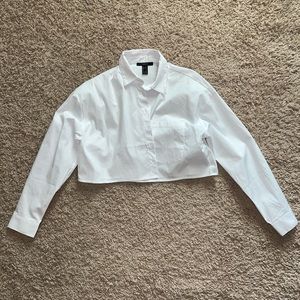 Cropped Button Down